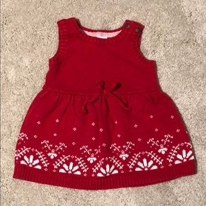 Fair Isle knit dress